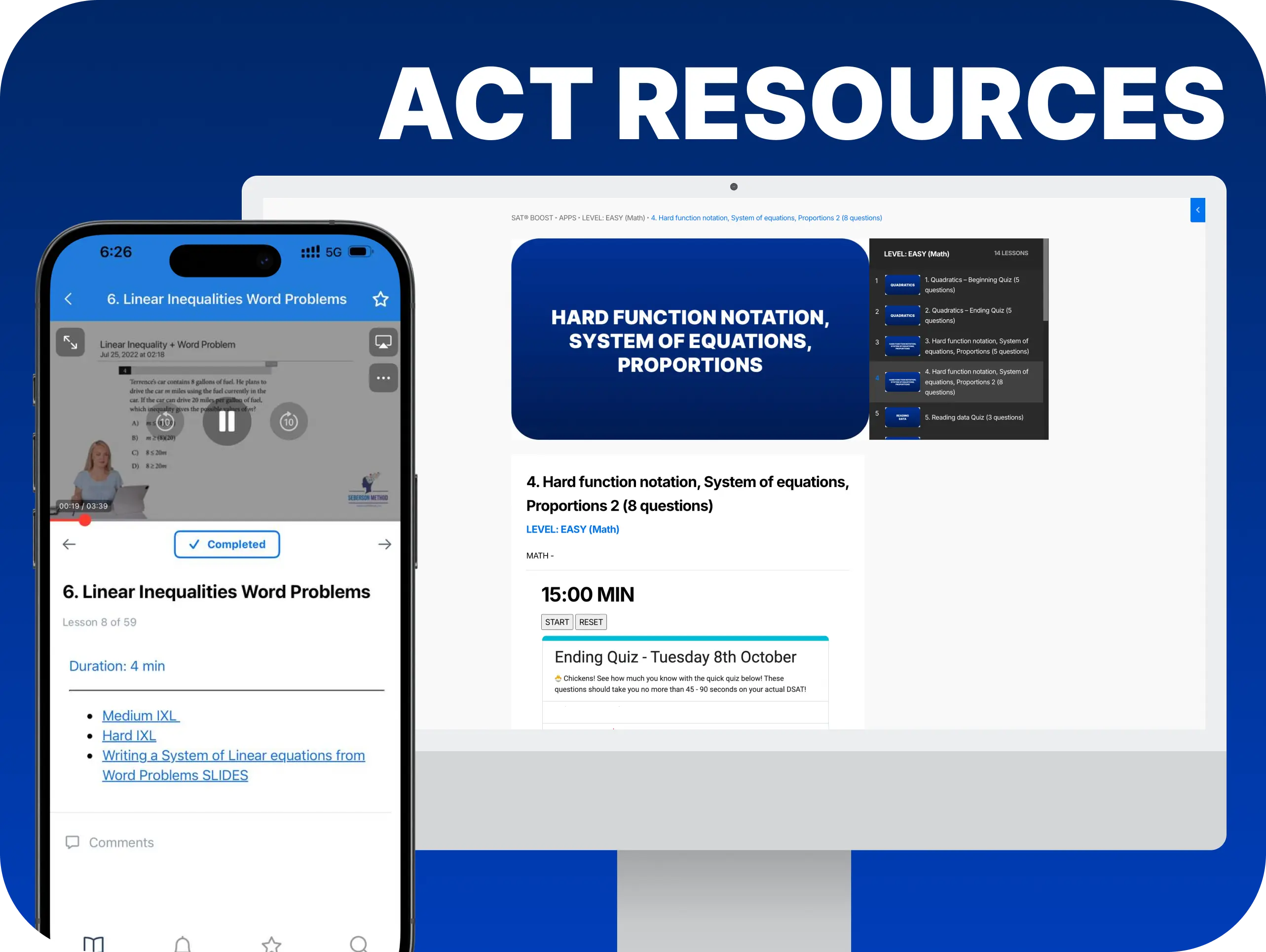 ACT Boost instructor